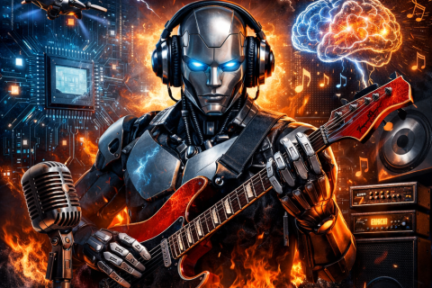 🎸 Inteligência Artificial: Da Origem ao Futuro Próximo