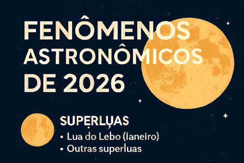 Fenômenos Astronômicos de 2026